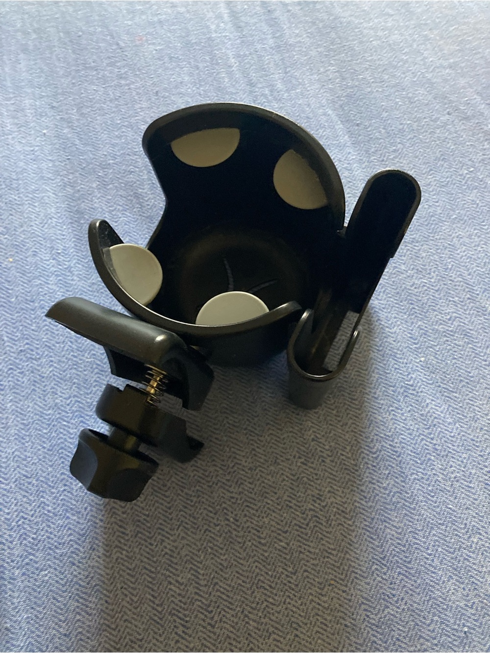 Universal Stroller Cup/Cell Phone Holder - Black